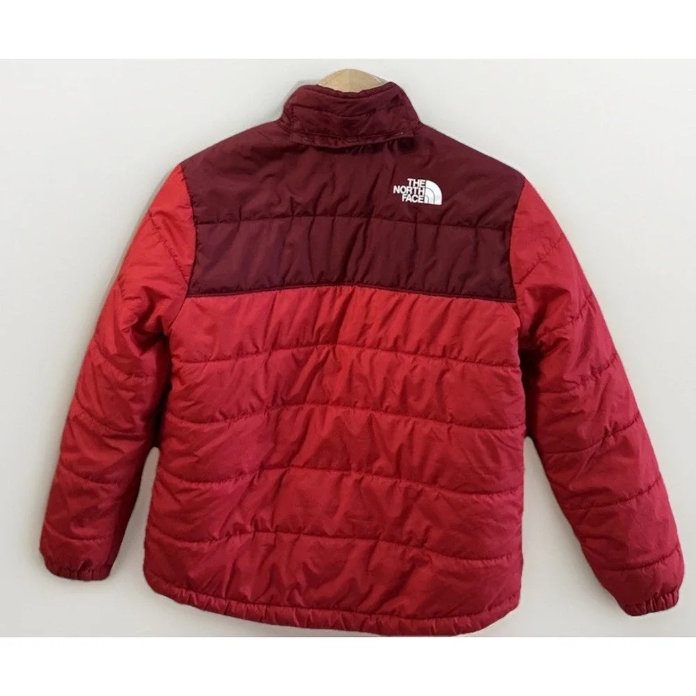 The‎ North Face Jacket Mount Chimbo Reversible Full Zip Red Sz Medium 10